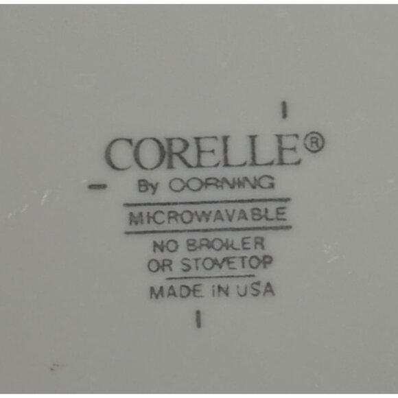 Corelle by Corning Dinner Plates Farm Fresh 10.25" Red & Green Fruit Design USA - Picture 7 of 7